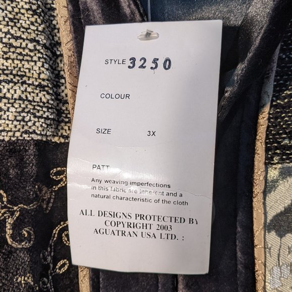 Flashback Renaissance Quilted Patchwork Jacket - Picture 5 of 5